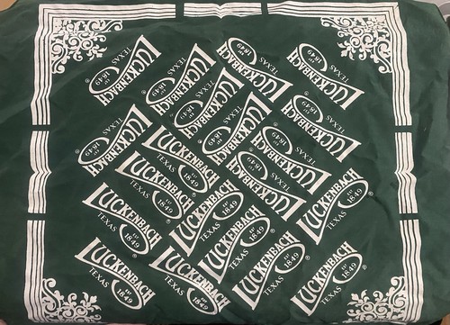Bandana hanky luckenbach - bandana,