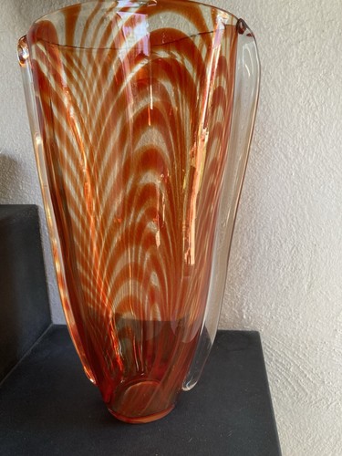 Grande vaso murano con - con, motivi