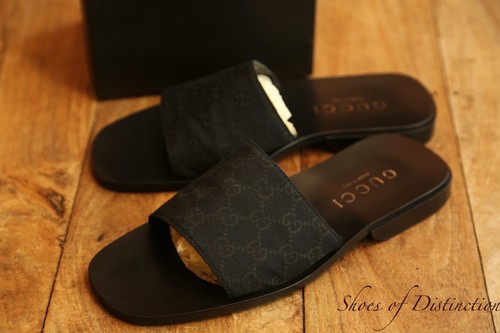 Gucci monogram nero tela - nero,