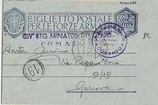 BIGLIETTO FRANCHIGIA POSTA