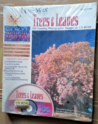 Trees leaves big box - big,