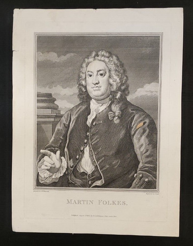 Ritratto martin folkes - ritratto,