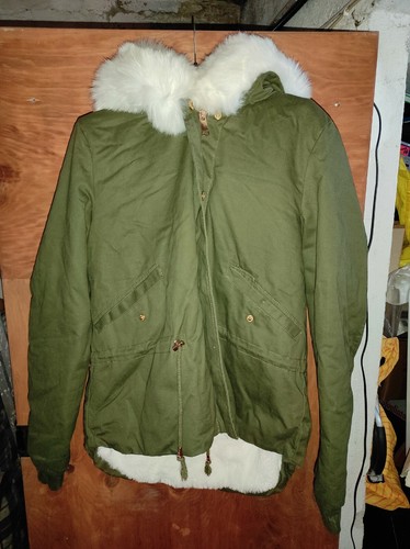Parka donna con pelliccia