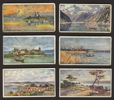 Automatischen Serie 22 Coasts of German Colonies set of 6 cards G-VG