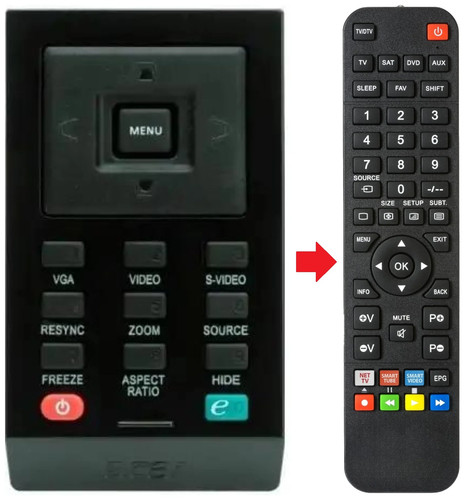 Telecomando adatto per acer - telecomando,