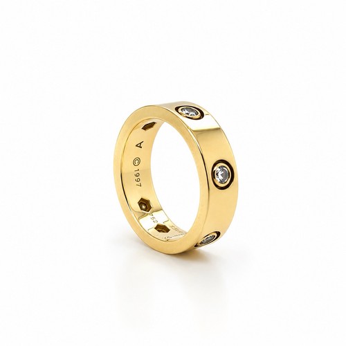 Anello cartier love oro giallo - love,