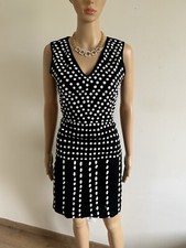 Robe noire et blanche sans manches Almatrichi taille 38 TBE