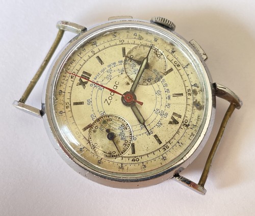 Zodiac chronographe vintage - chronographe,