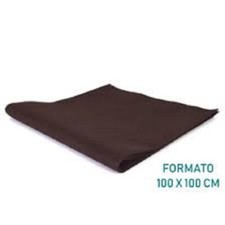 25PZ TOVAGLIE MARRONE 100X100
