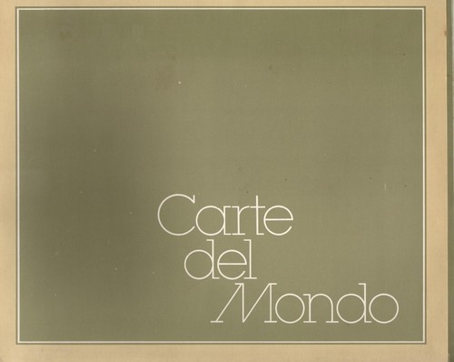Carte del mondo cartine - del, mondo.