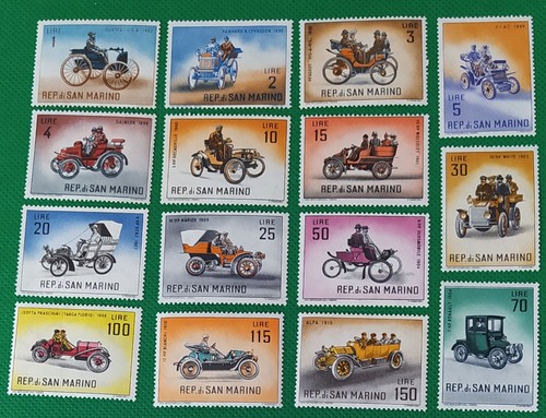 San marino 1962 serie 15 - 1962,