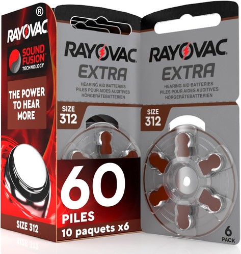 Piles auditives rayovac - auditives,