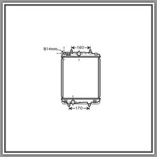 Radiatore Toyota Aygo-(Anno