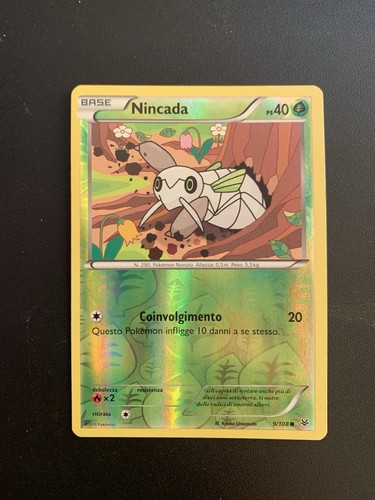 Carta pokémon nincada - pokémon,
