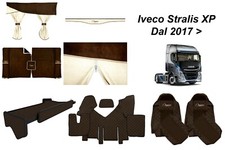 ALLESTIMENTO CABINA ELEGANCE MARRONE PER IVECO STRALIS XP AUTOMATIC 2017>