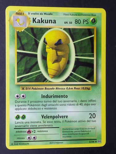 Kakuna 108 carta - kakuna, in