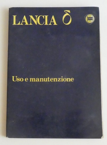 Lancia libretto uso e - -,