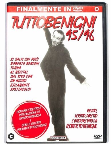 Dvd tuttobenigni di - dvd, 95-96