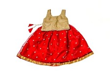 Designer Red Lehenga, Set