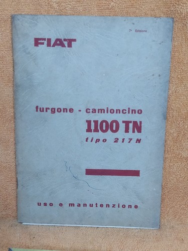 Furgone camioncino fiat 1100 - furgone,