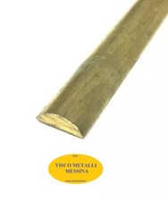 Barra Semitonda Ottone mm 10x3