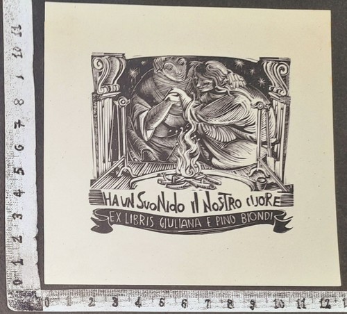 Wunderkammer exlibris 651 - wunderkammer, an