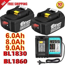 4x per batteria Makita 18V 6Ah