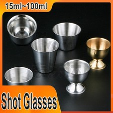 Stainless Steel Shot Glasses