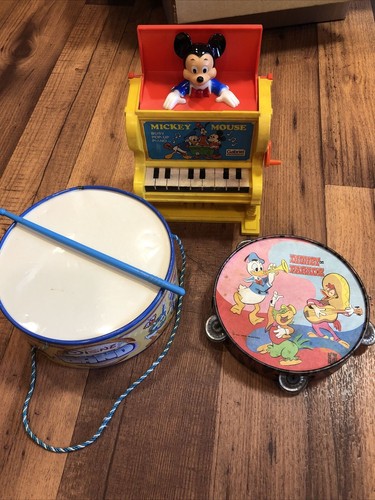Lotto vintage bontempi disney - vintage,