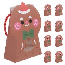  10 Pcs Sacchetti Caramelle Natalizi Natale Regalo Forniture Per Feste Di