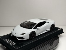 MR MODELS 1/18 LAMBORGHINI huracan WHITE ONE OFF (AUTOART BBR LOOKSMART NOREV GT