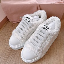 MIU MIU Sneakers Shearling