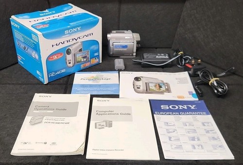 Sony handycam dcr hc40e - sony, mini