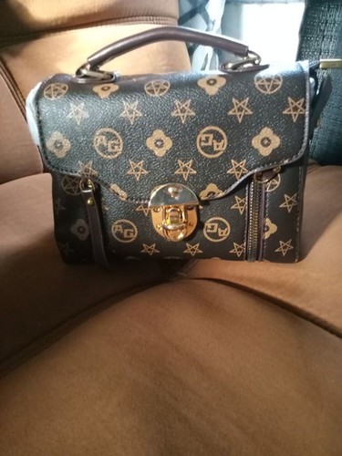 Borsa donna marrone - e, oro