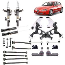 KIT COMPLETO SOSPENSIONI ANTERIORI E POSTERIORI AMMORTIZZATORI BRACCI ALFA 147