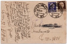 AMALFI-CONVENTO CAPPUCCINI/CENSURA/GRUPPO PICENO POSTA MILITARE N.92-20.12.1944