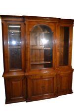 elegante grande libreria stile Impero  epoca '900 in ciliegio massello