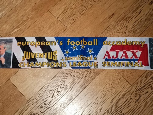 Sciarpa juventus ajax - sciarpa, 1997