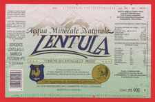 ETICHETTA ACQUA MINERALE