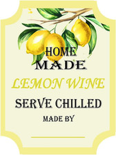 18 Etichette Al Limone Fatte