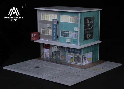 Diorama hong kong street v2 - -,
