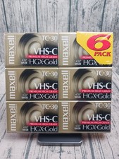 Maxell TC-30 VHS-C HGX Gold