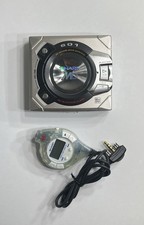 Sharp MD-ST601-A Minidisc MD MiniDisc Walkman 40-sec anti-skip | Testato Funzionante