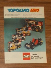 Rara pubblicità lego technic - pubblicità,