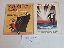 DYLAN DOG E LA MORTE + CATALOGO FILM FESTIVAL MYSTFEST del 1992