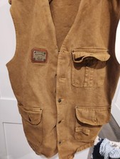 Gilet karl kani marrone - gilet,