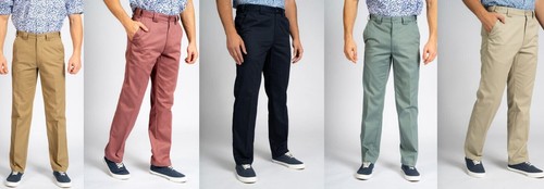 Men chino trousers - men’s, 27"