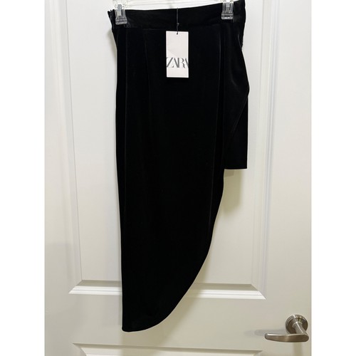 Gonna midi zara - midi, velluto