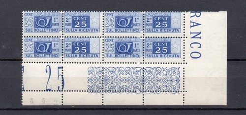Italia pacchi postali 25 - italia**,