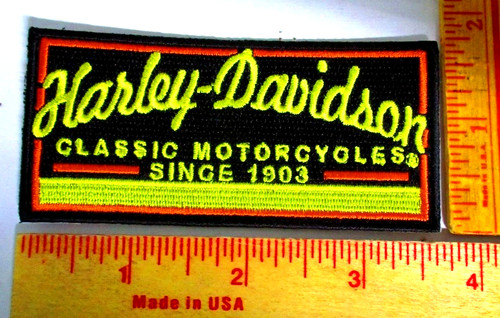 Harley patch vintage biker